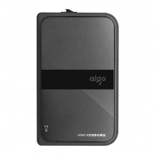 愛國(guó)者aigo 無(wú)線移動(dòng)硬盤HD816-500G USB3.0 黑色