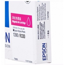 愛(ài)普生（Epson）T0853(T1223) 洋紅色墨盒 C13T122380（適用PHOTO 1390 R330）
