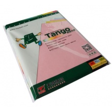 天章 (TANGO) 新綠天章A4 粉紅色彩色復(fù)印紙 80g 100張/包 單包裝 