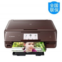 佳能（Canon） TS8080 6色無線照片打印一體機 彩色家用打印機打印/復印/掃描照片打印