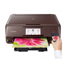 佳能（Canon） TS8080 6色無線照片打印一體機 彩色家用打印機打印/復印/掃描照片打印
