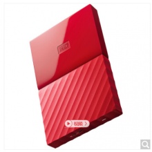 西部數(shù)據(jù)（WD）My Passport 1TB 2.5英寸 中國紅 移動硬盤 WDBYNN0010BRD