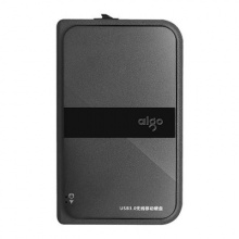愛國(guó)者aigo 無(wú)線移動(dòng)硬盤HD816-1T USB3.0 黑色